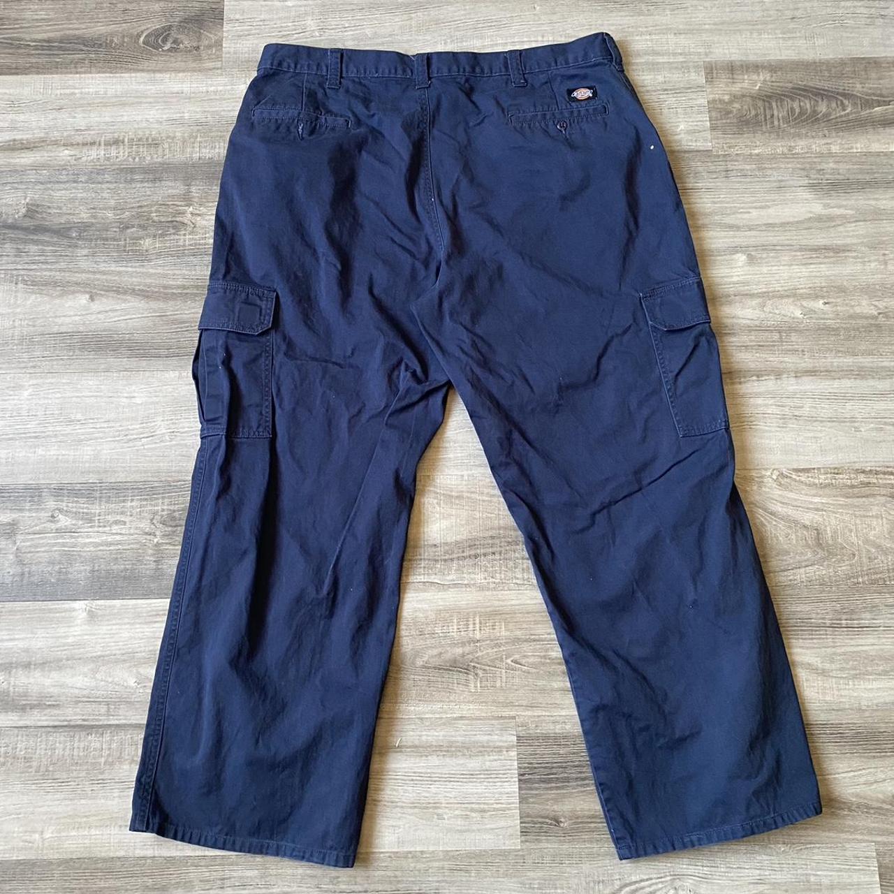 Dickies Cargo Work Pants Navy Blue Size 40x30”