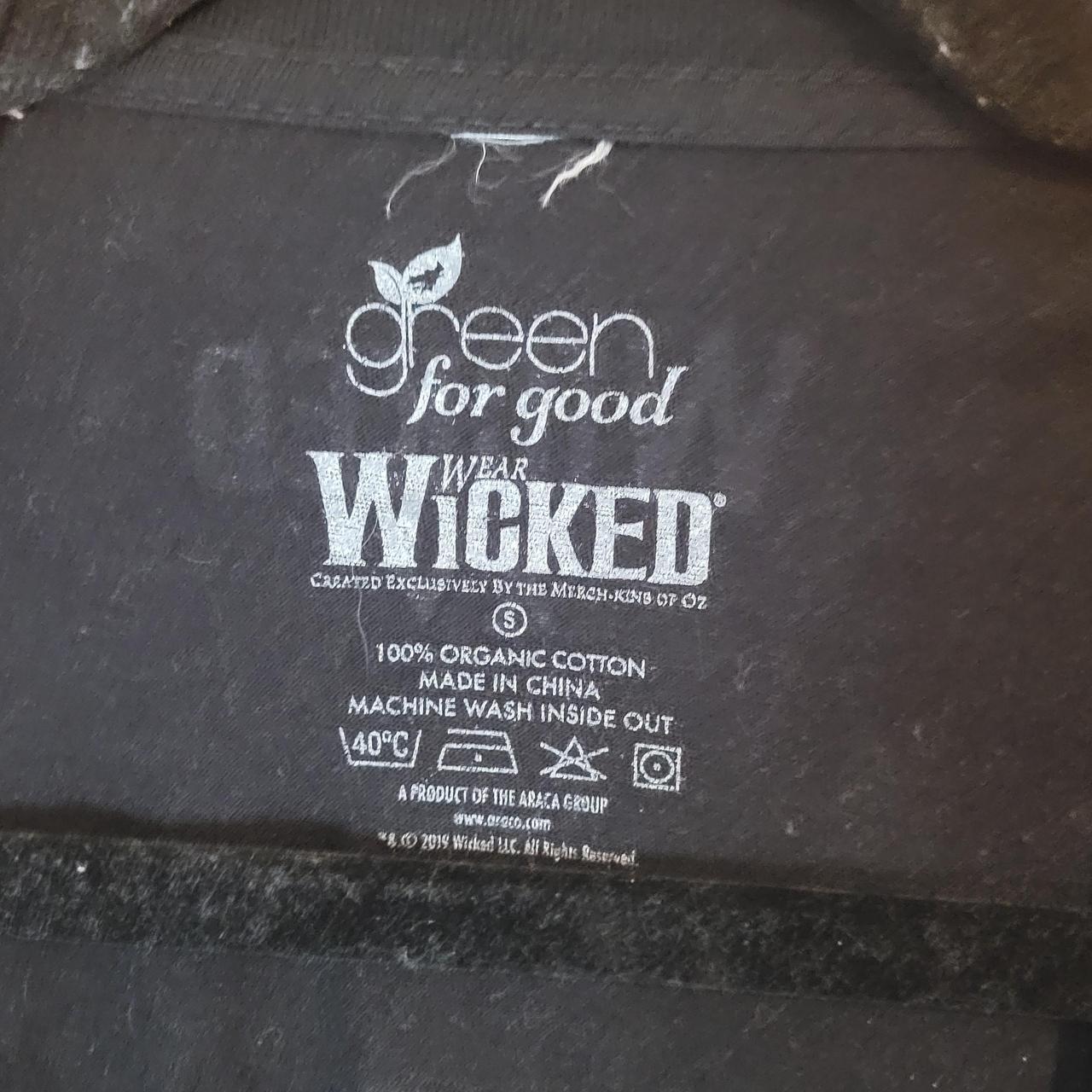 Wicked Musical T-Shirt • barely worn • bought - Depop