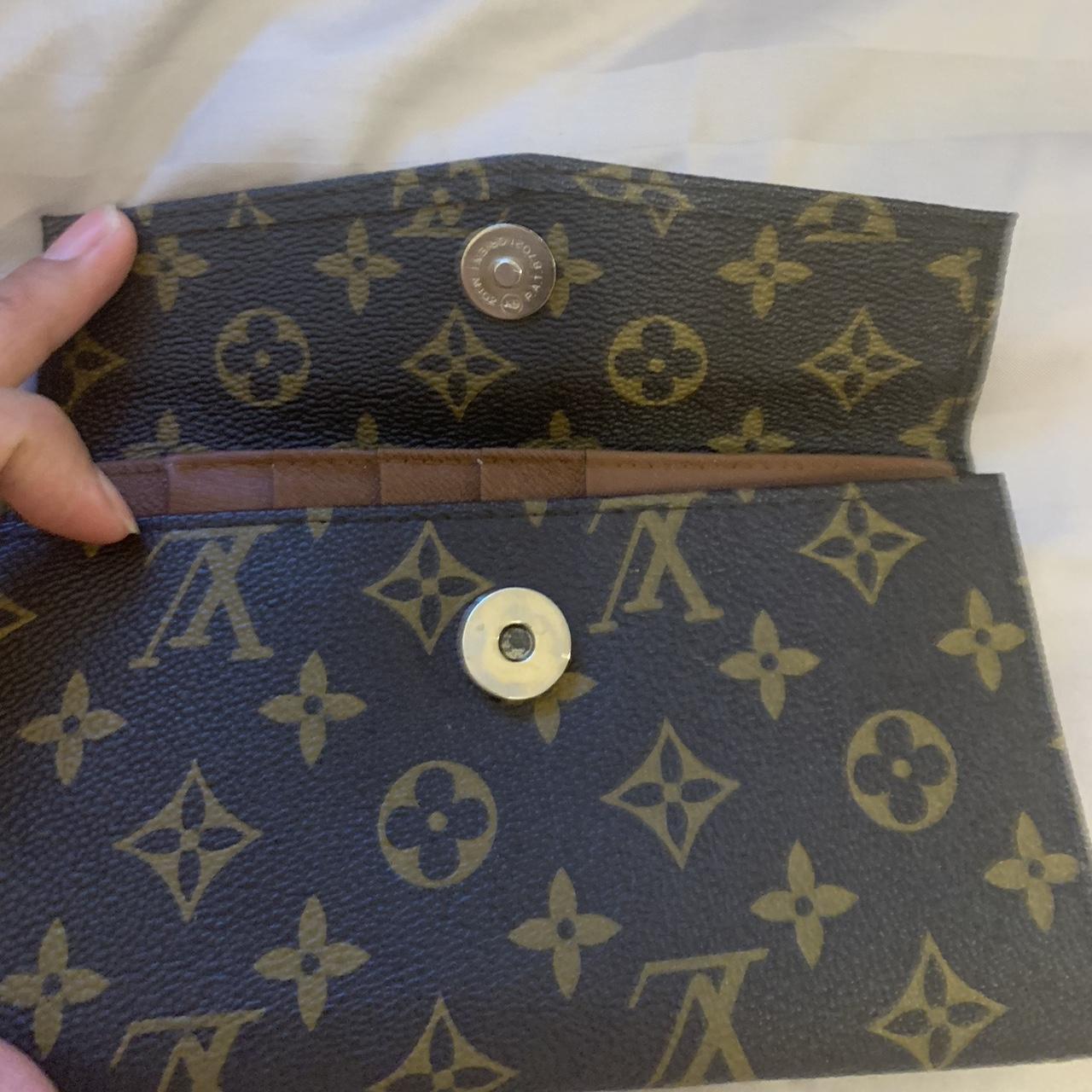 Louis Vuitton wallet check book Bought off depop - Depop