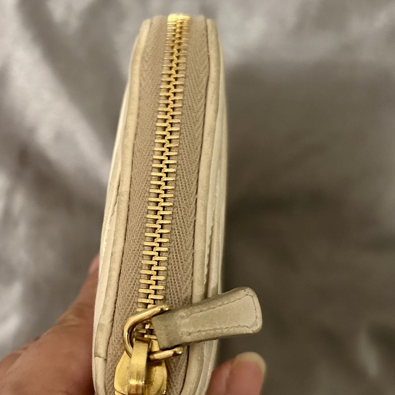 Miu Miu Women's Wallets - Cream/Tan – Miu Miu Mat… - image 5