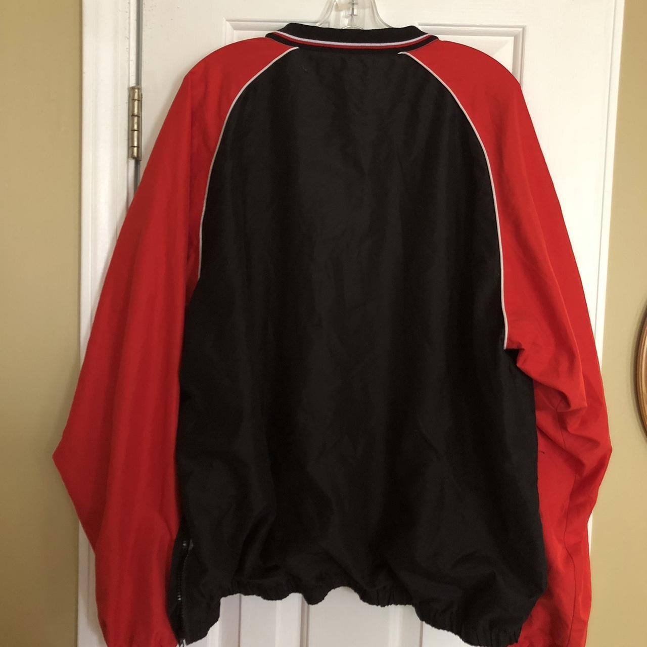 Louisville Cardinals Jacket Men's Black Red 58 - Depop