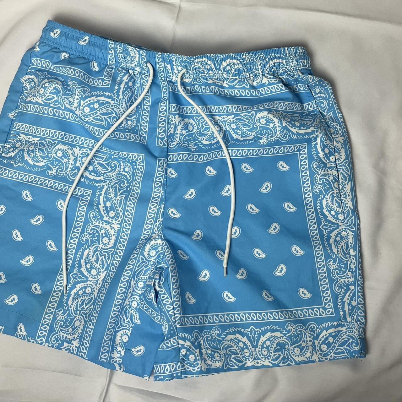 SHEIN Men's Blue Shorts | Depop