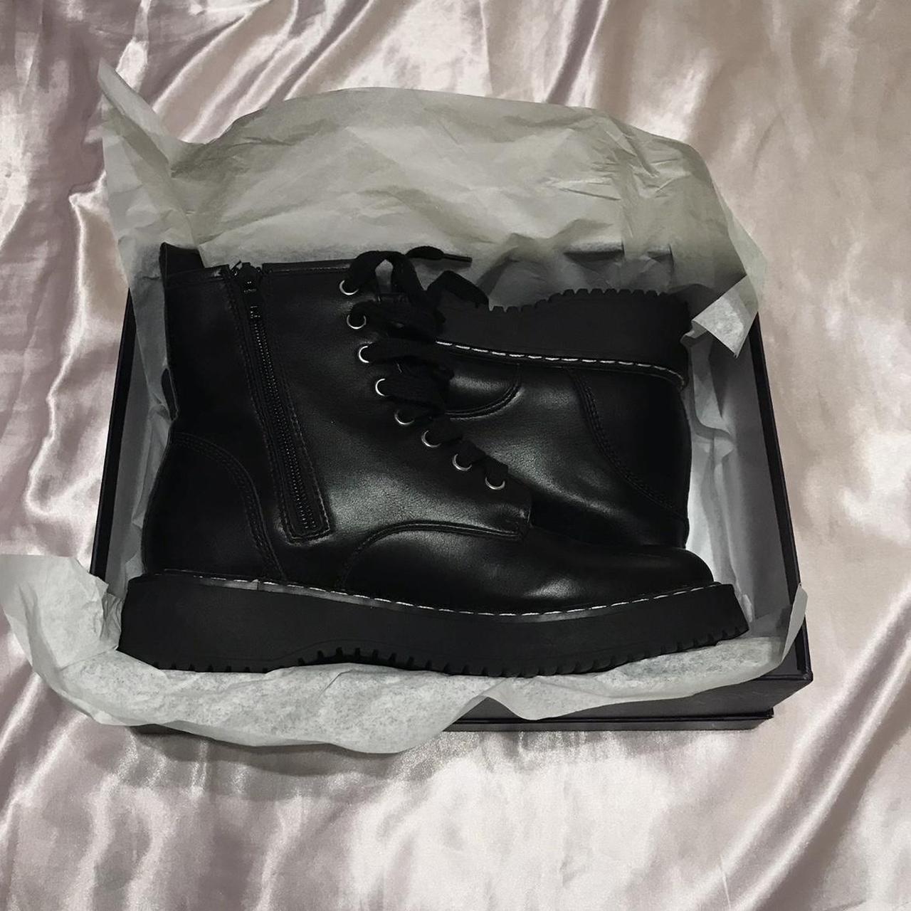 Madden Girl Women's Black Boots | Depop