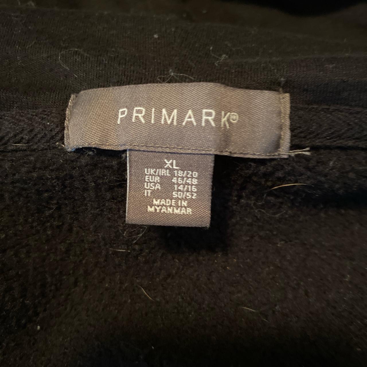 XL Primark black zip up Dm me if you have any... Depop