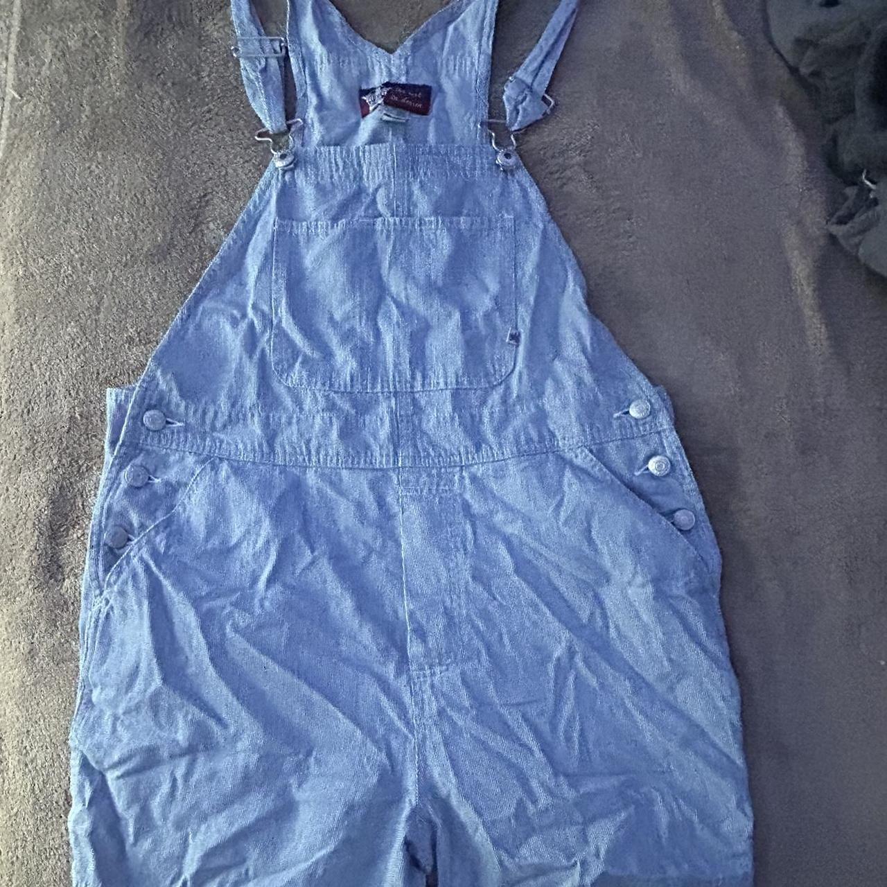 Vintage Old Navy Jeans Overalls! In Great Condition!... - Depop