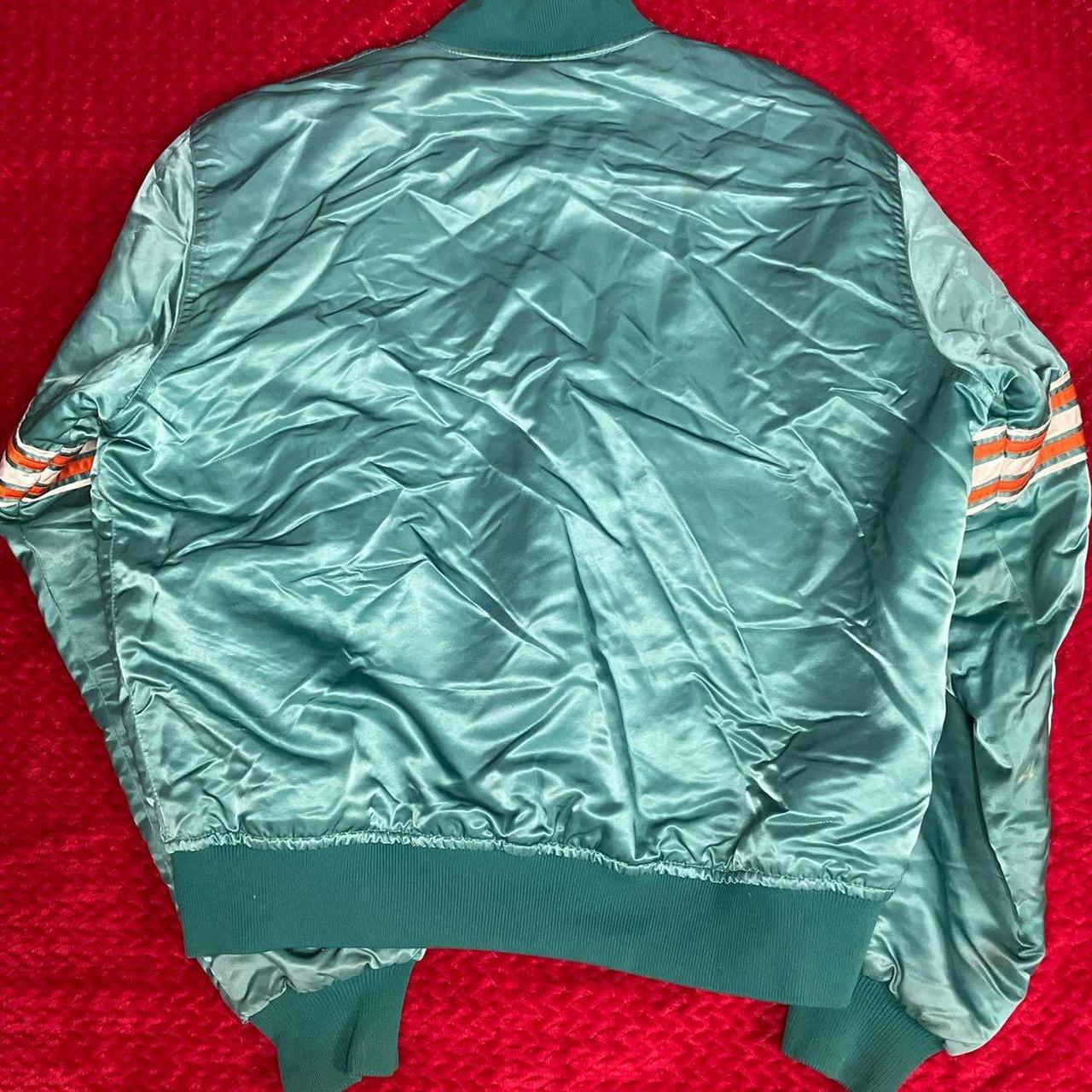 Miami Dolphins Vintage Starter Jacket - size L in - Depop