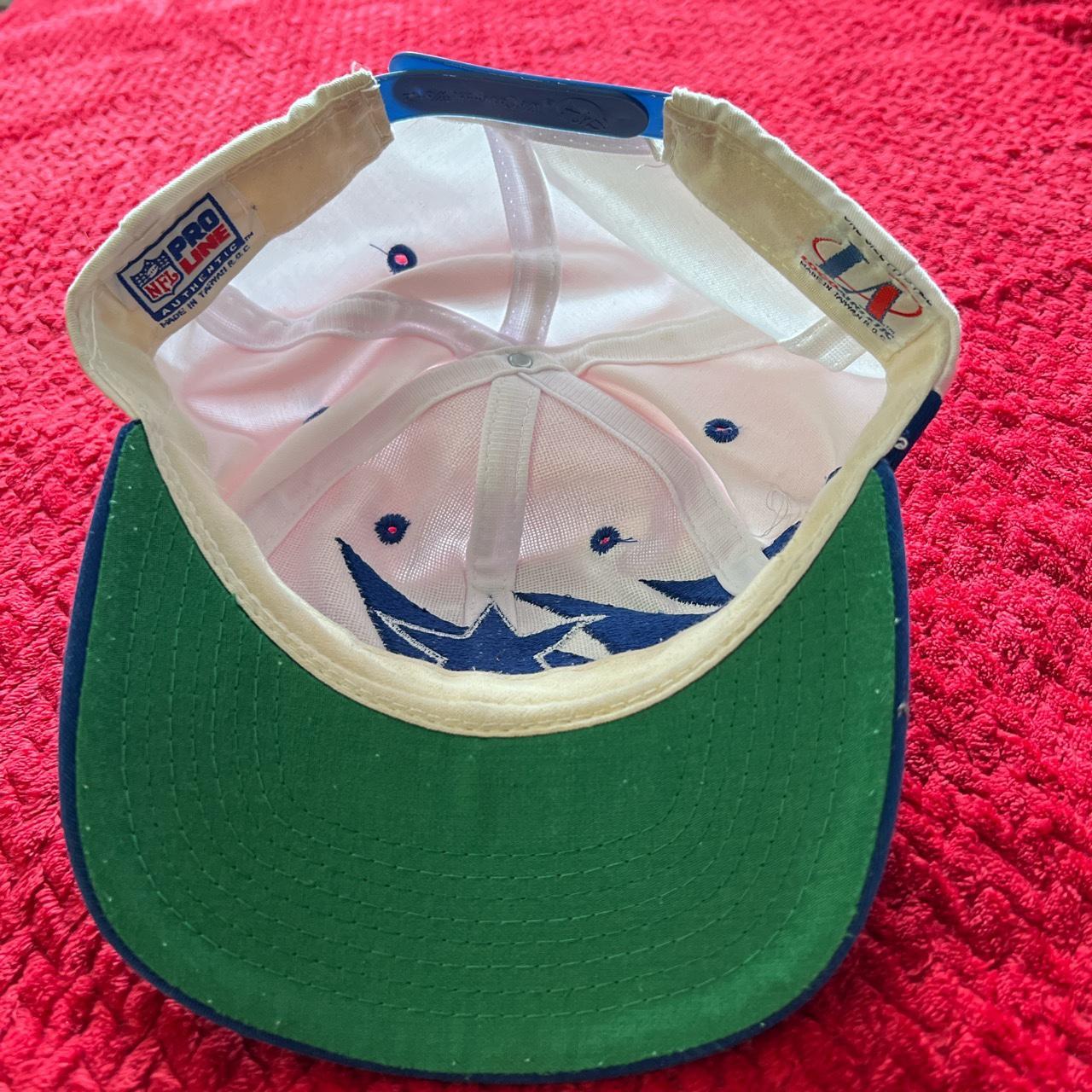 1990s dallas cowboys shark tooth hat good - Depop