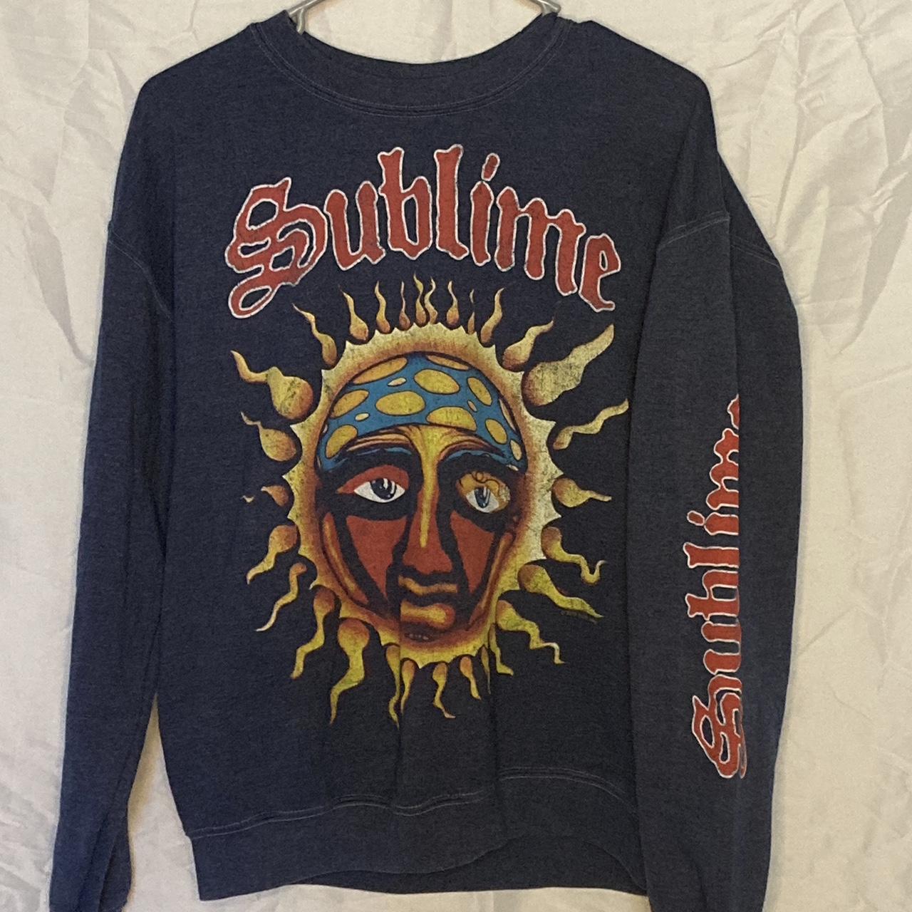 Urban Outfitters Sublime Sun Oversized Crew Neck Sweatshirt
