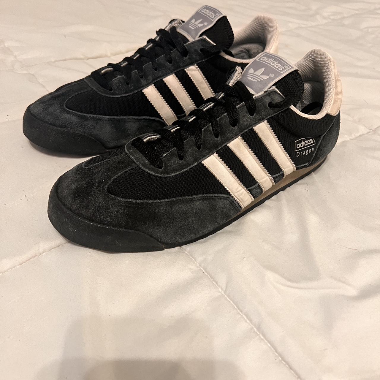 Adidas Dragon Size 10 *ALMOST SAME AS SAMBAS* y2k... - Depop