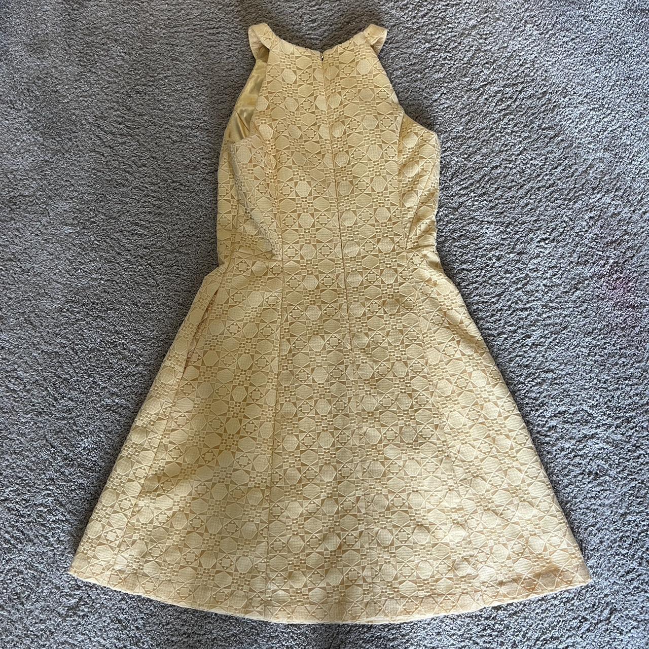 White house black 2024 market yellow dress