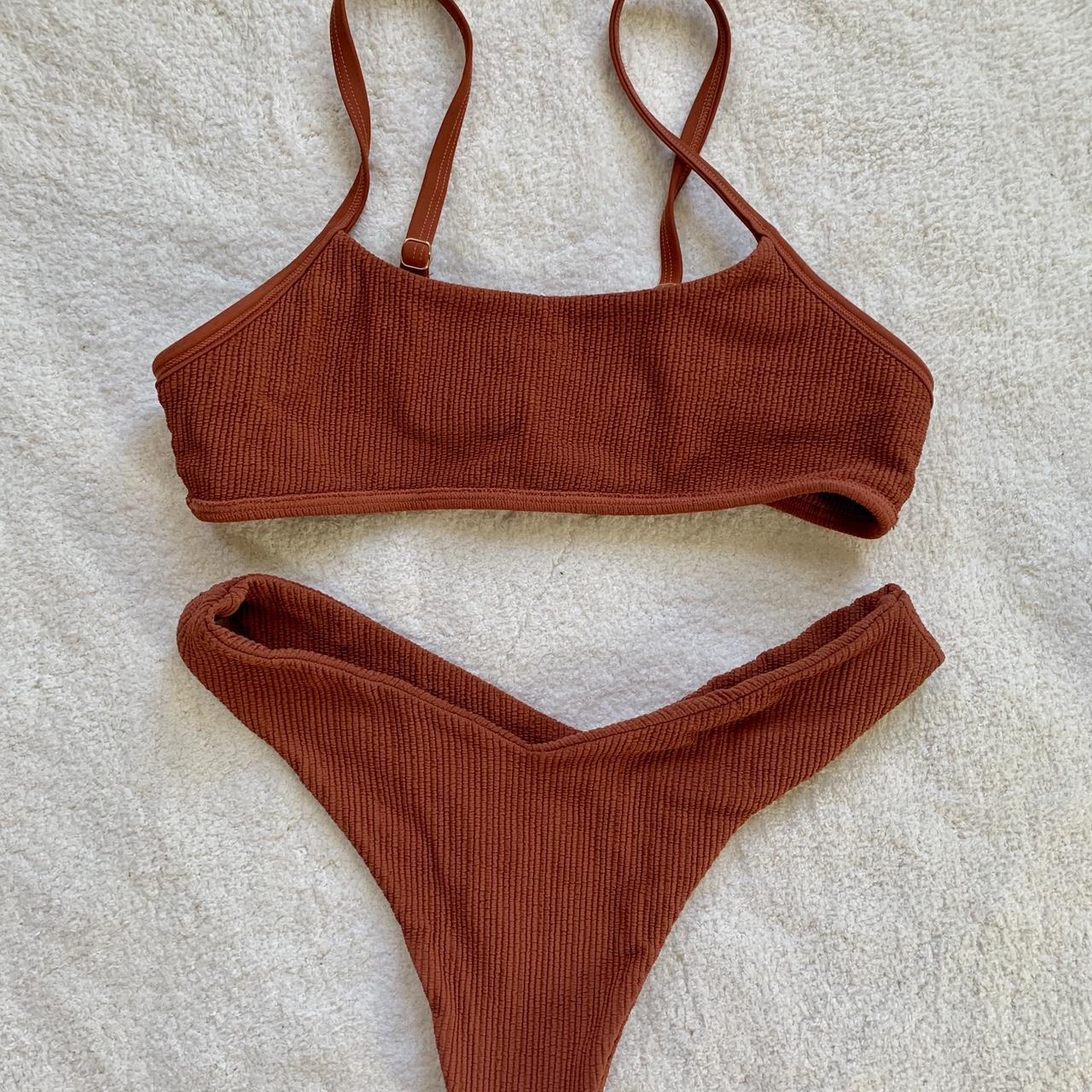Kulani Kinis Women's Burgundy and Red Bikinis-and-tankini-sets
