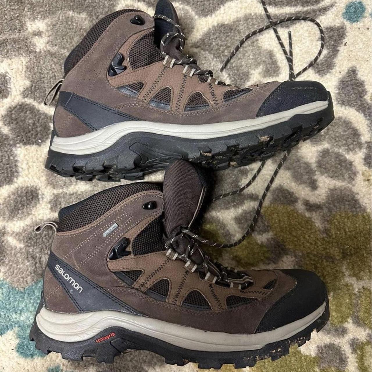 Salomon Men's Brown Boots | Depop