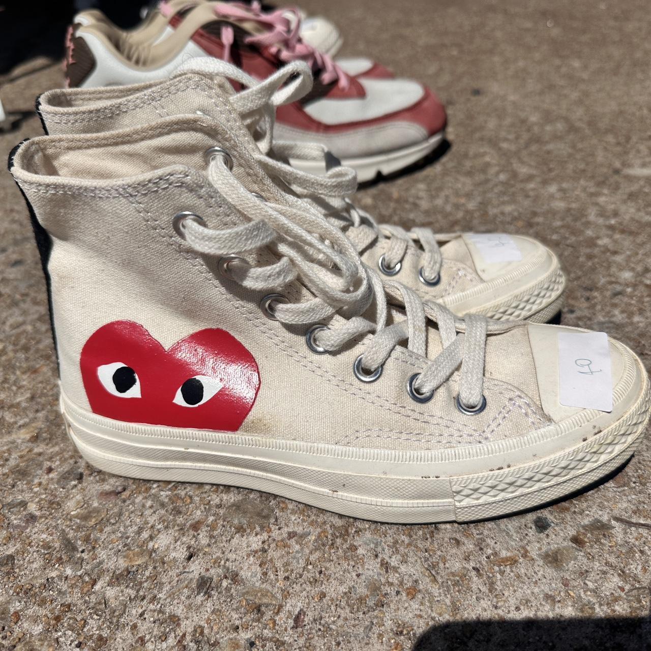 comme des garcon high tops