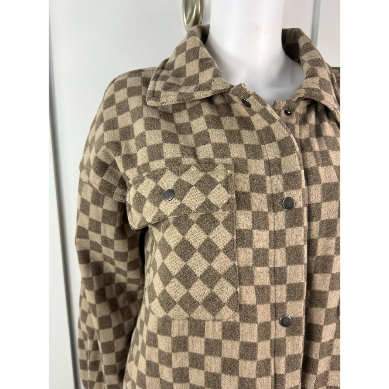 Source Unknown Women's Blouse - Tan/Brown - S – T… - image 3