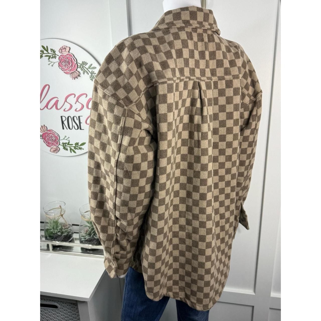 Source Unknown Women's Blouse - Tan/Brown - S – T… - image 4