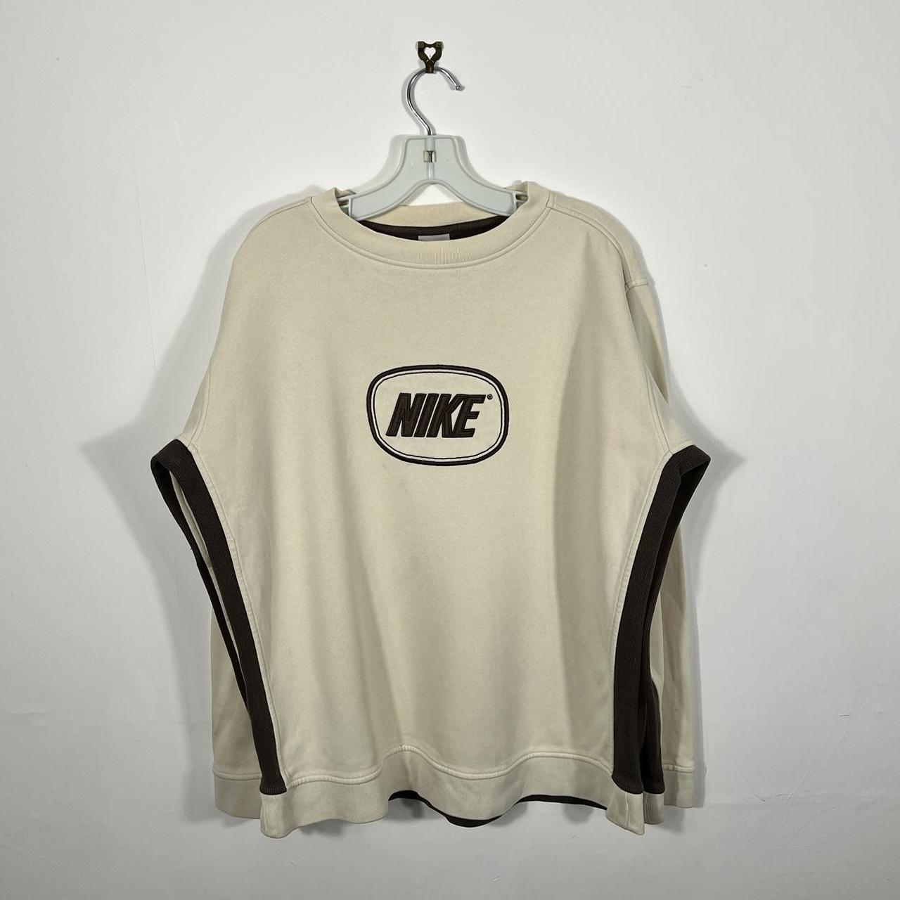 mens cream nike sweatshirt