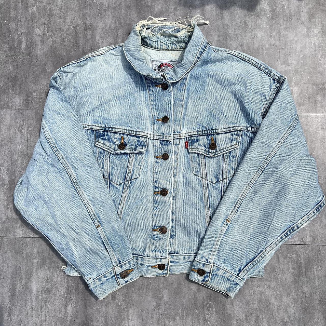 Vintage Levi’s Denim Jacket This denim jacket has... - Depop