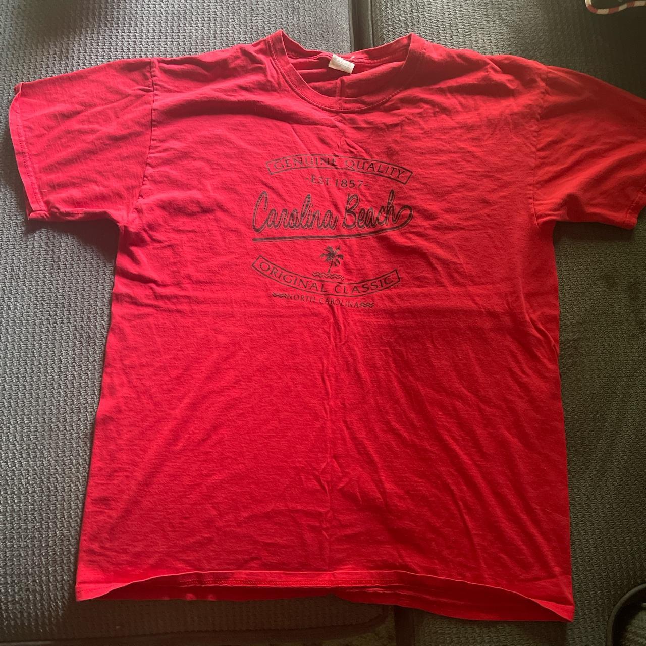 Men S Red T Shirt Depop