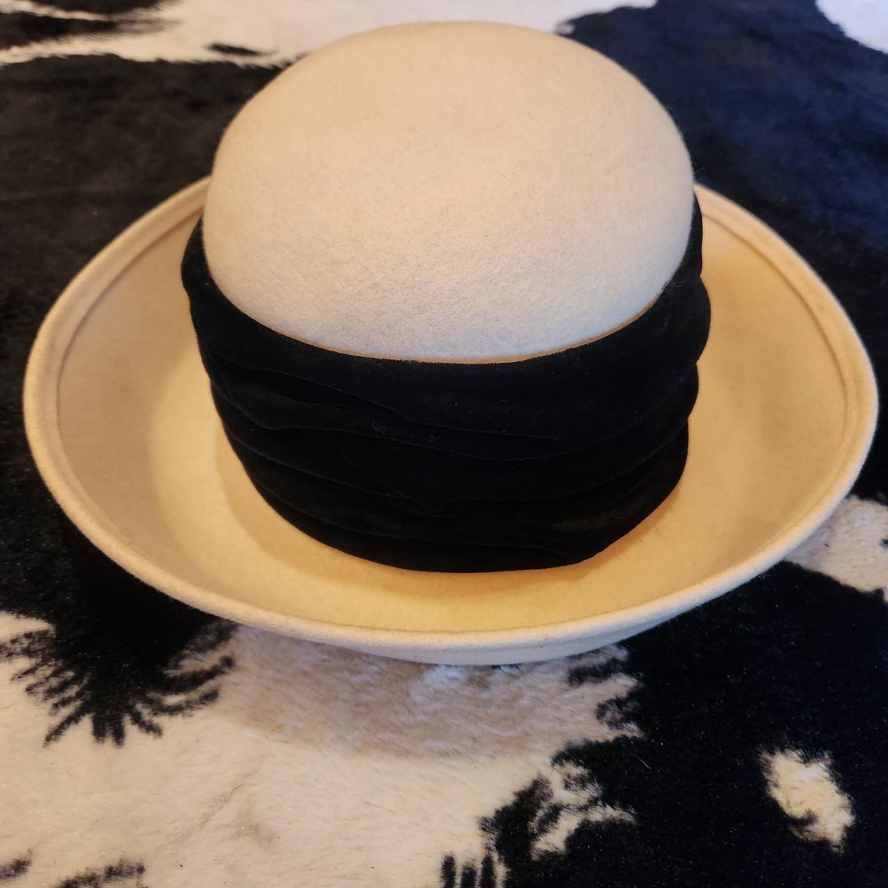 Cream store bowler hat