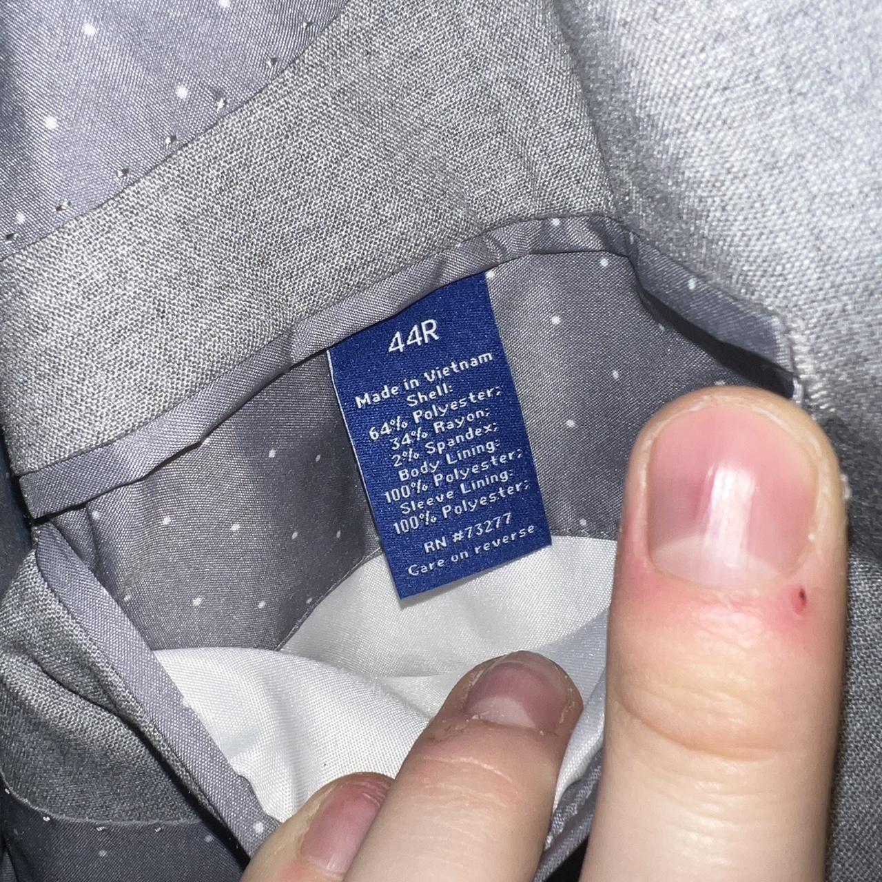 Apt. 9 Men's Tailored jacket - Grey - L – ORIGINA… - image 4