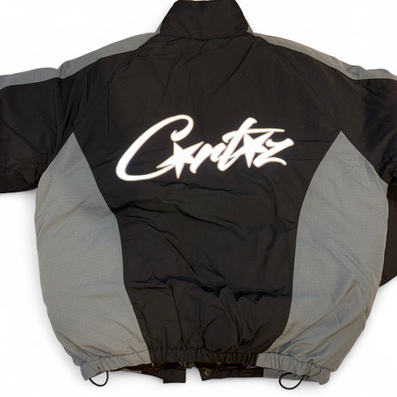 reversible corteiz bomber | Depop