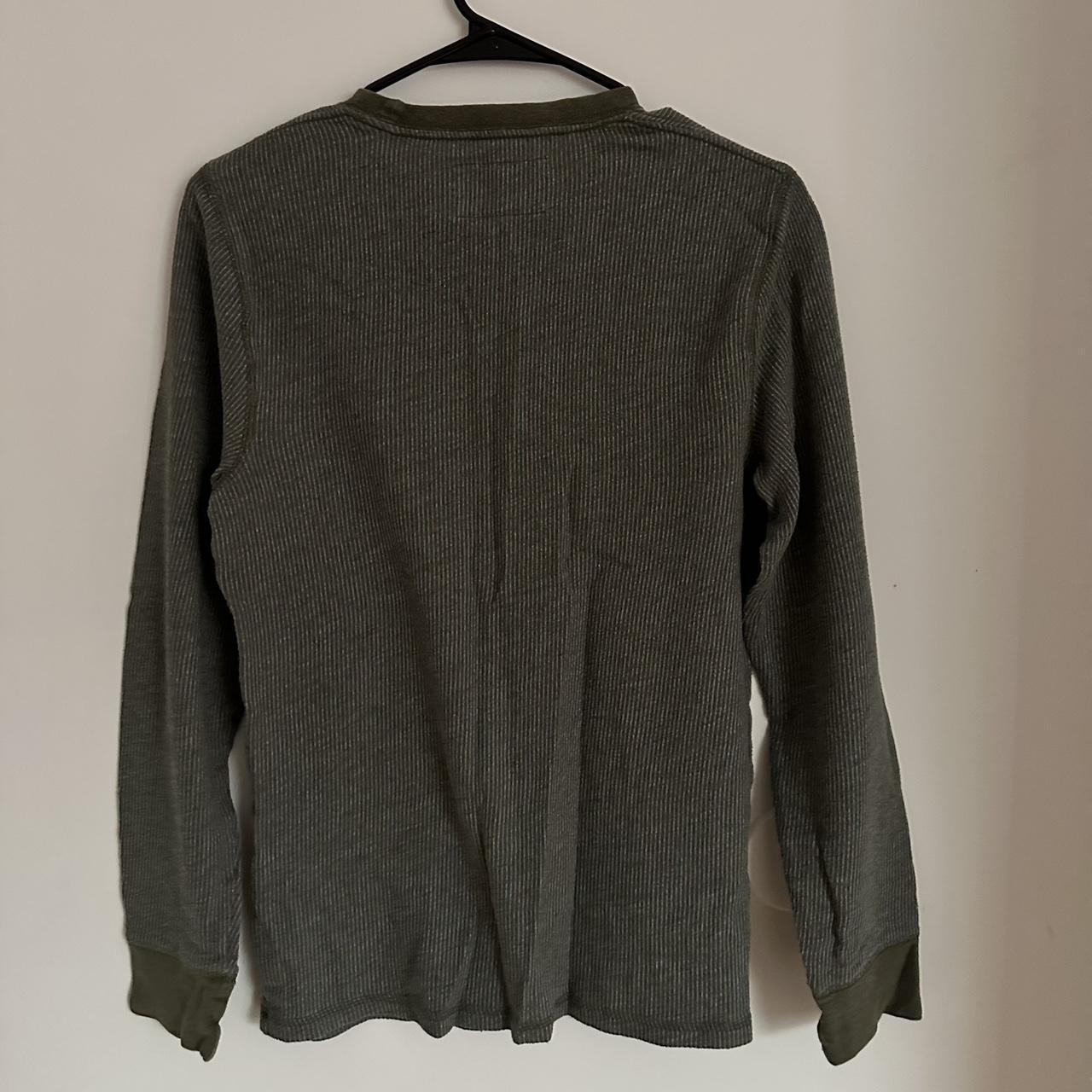 Express Men's Brown and Khaki Jumper Depop