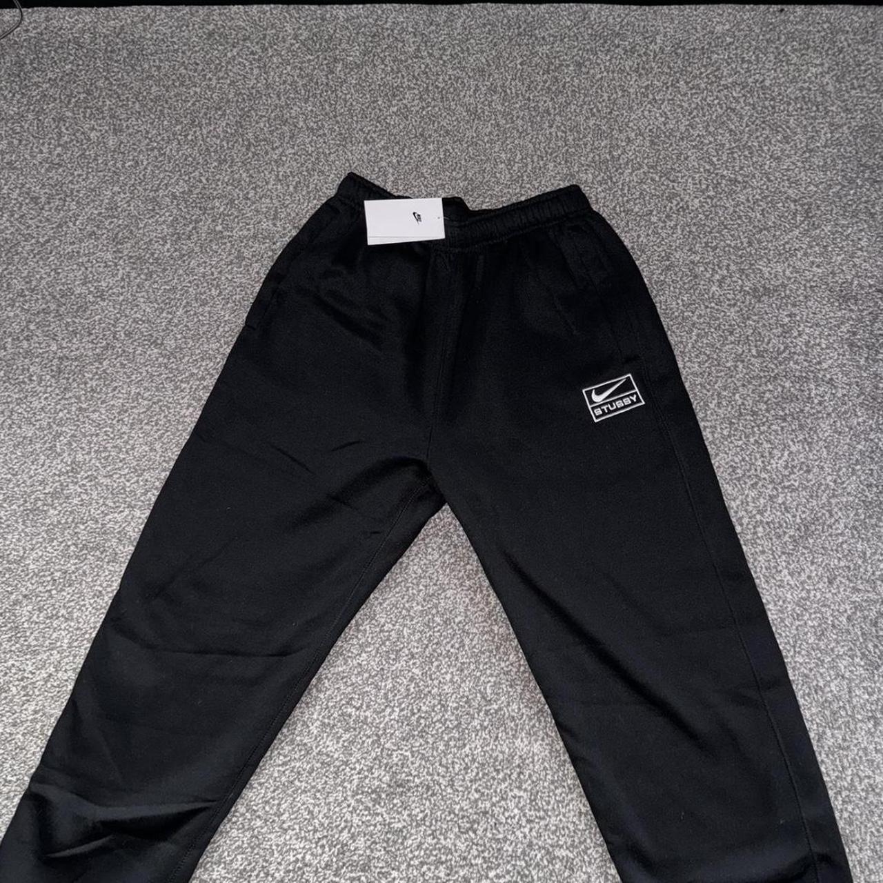 Medium Nike x Stussy Joggers Perfect condition with... - Depop