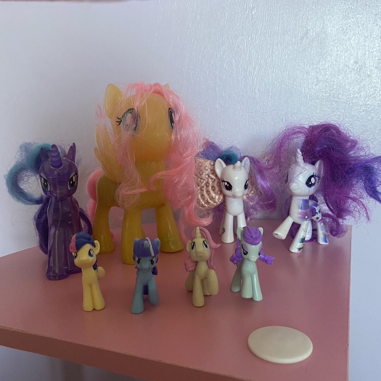 mlp figures and posters bundle! need gone... - Depop