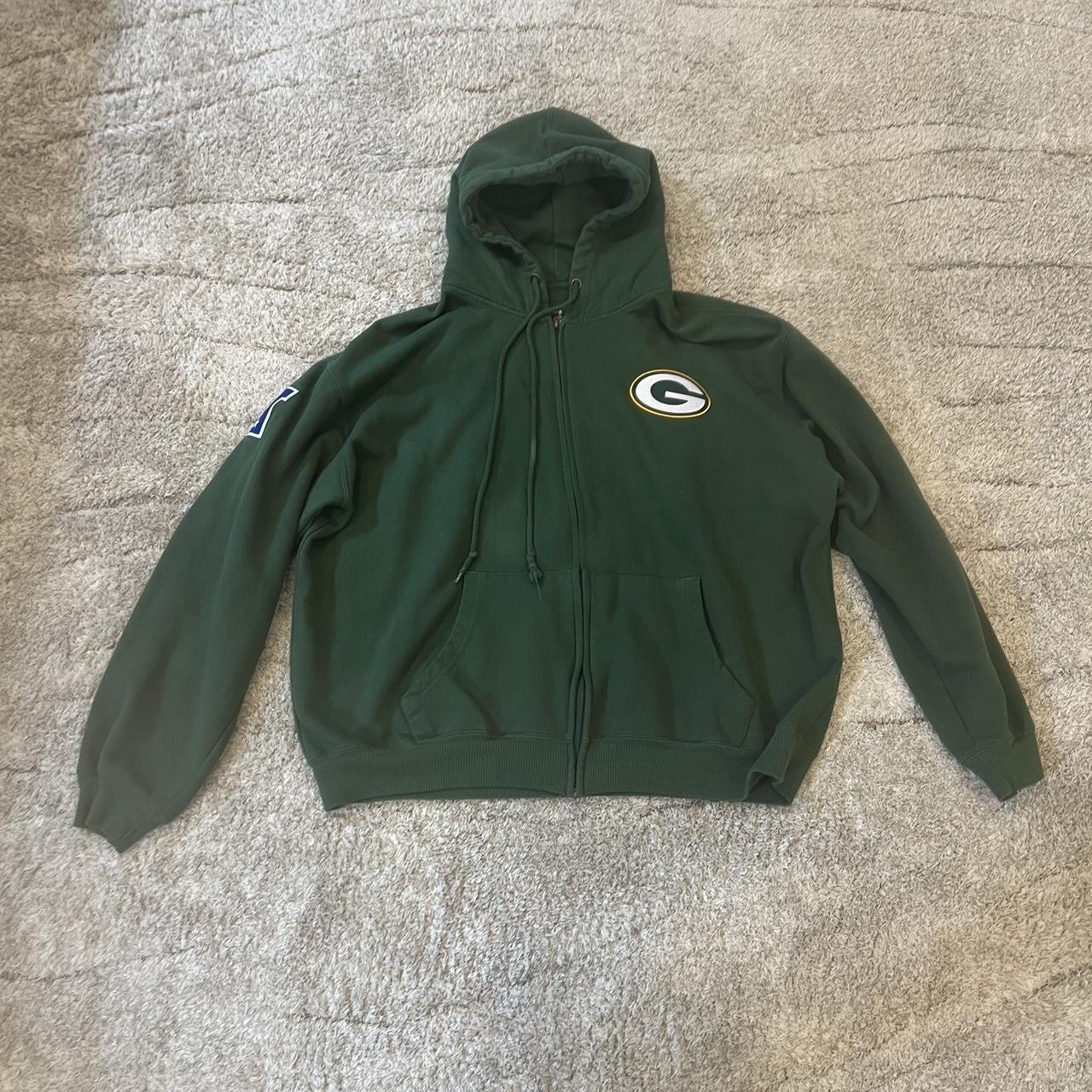 NFL Men's Hoodie - Green - L