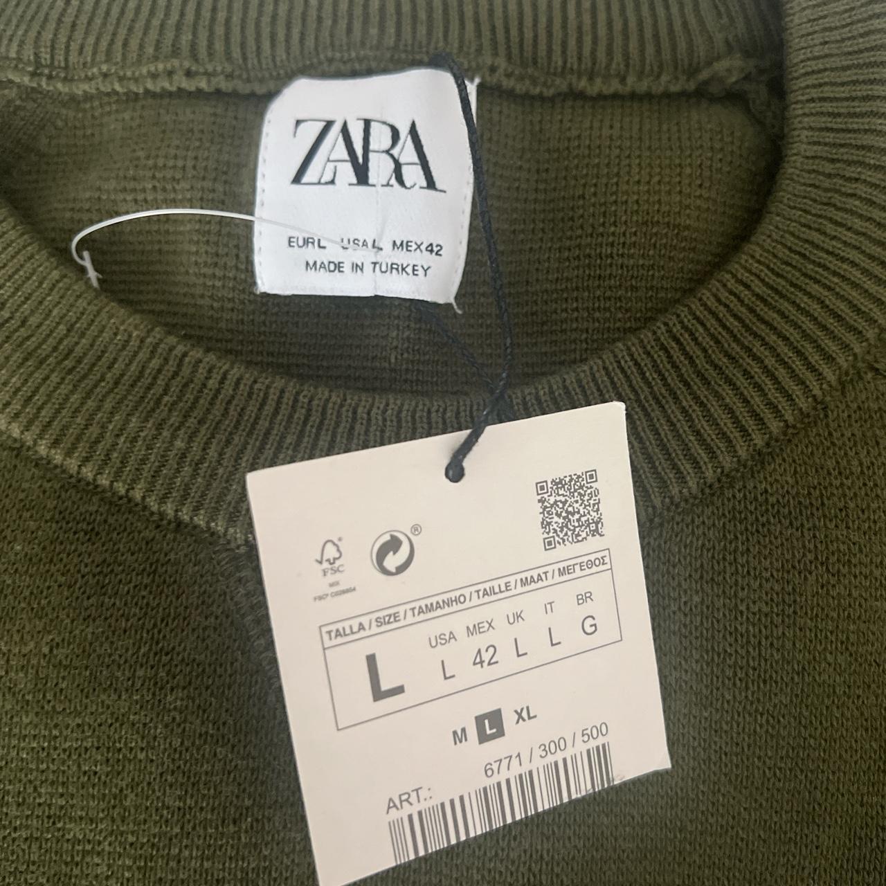 Zara hotsell mens jumper