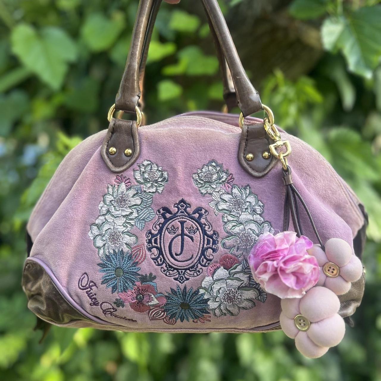 Juicy couture floral bag sale