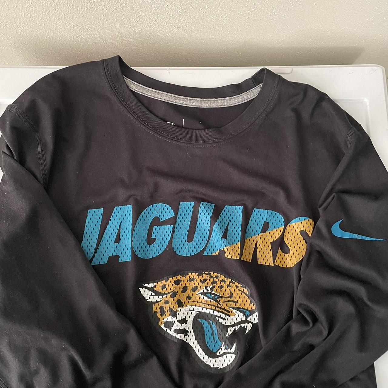 Jacksonville jaguars T-shirt. Size XL. Dry-fit - Depop