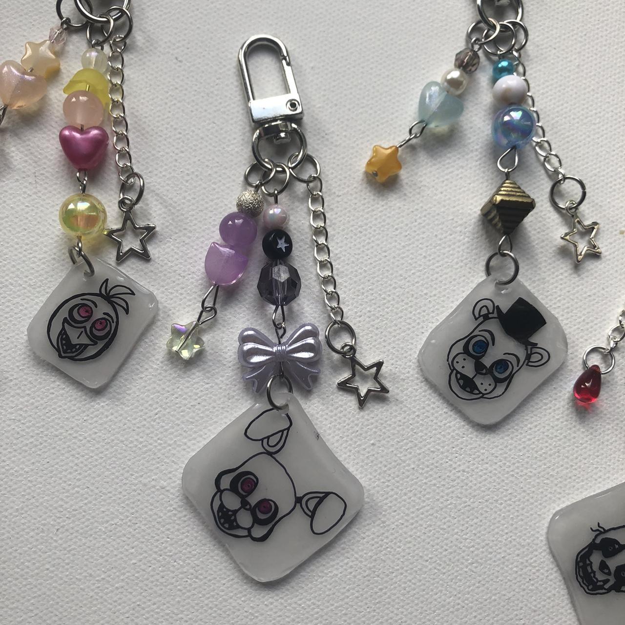 Fnaf Keychains •°•°•°•°•°•°• These Spooky Keychains - Depop