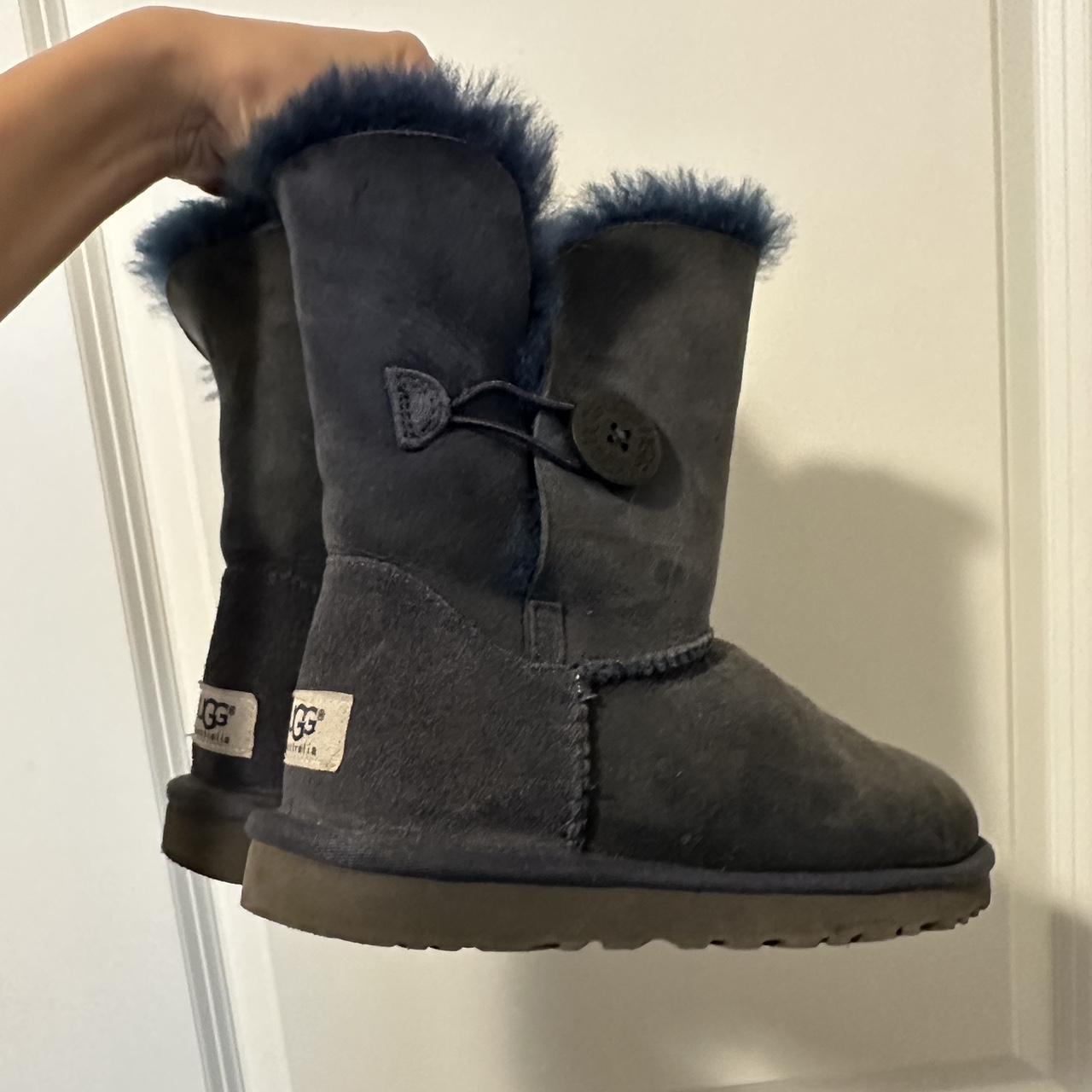 Custom Louis Vuitton Mini Bailey Bow Ugg boots Size - Depop