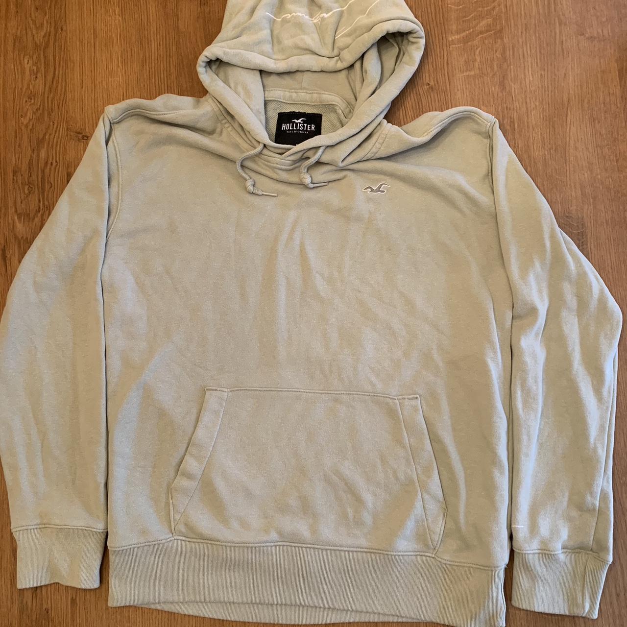 Hollister on sale beige hoodie