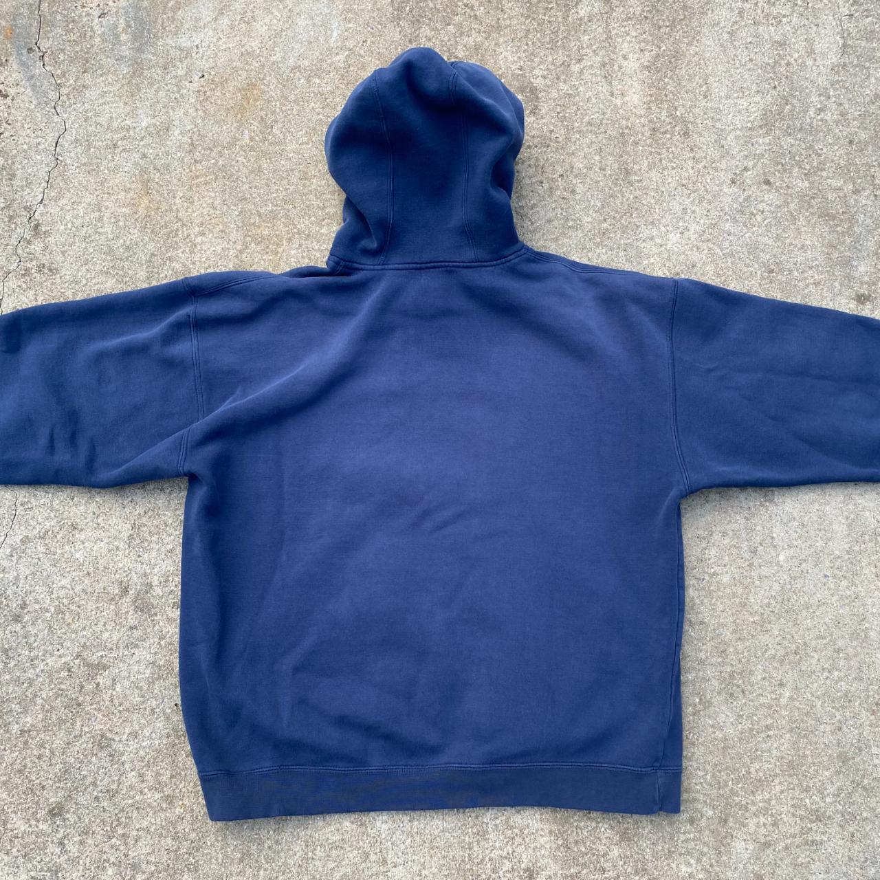 2000s Navy Oakley Hoodie Tagged: L Pit to pit:... - Depop