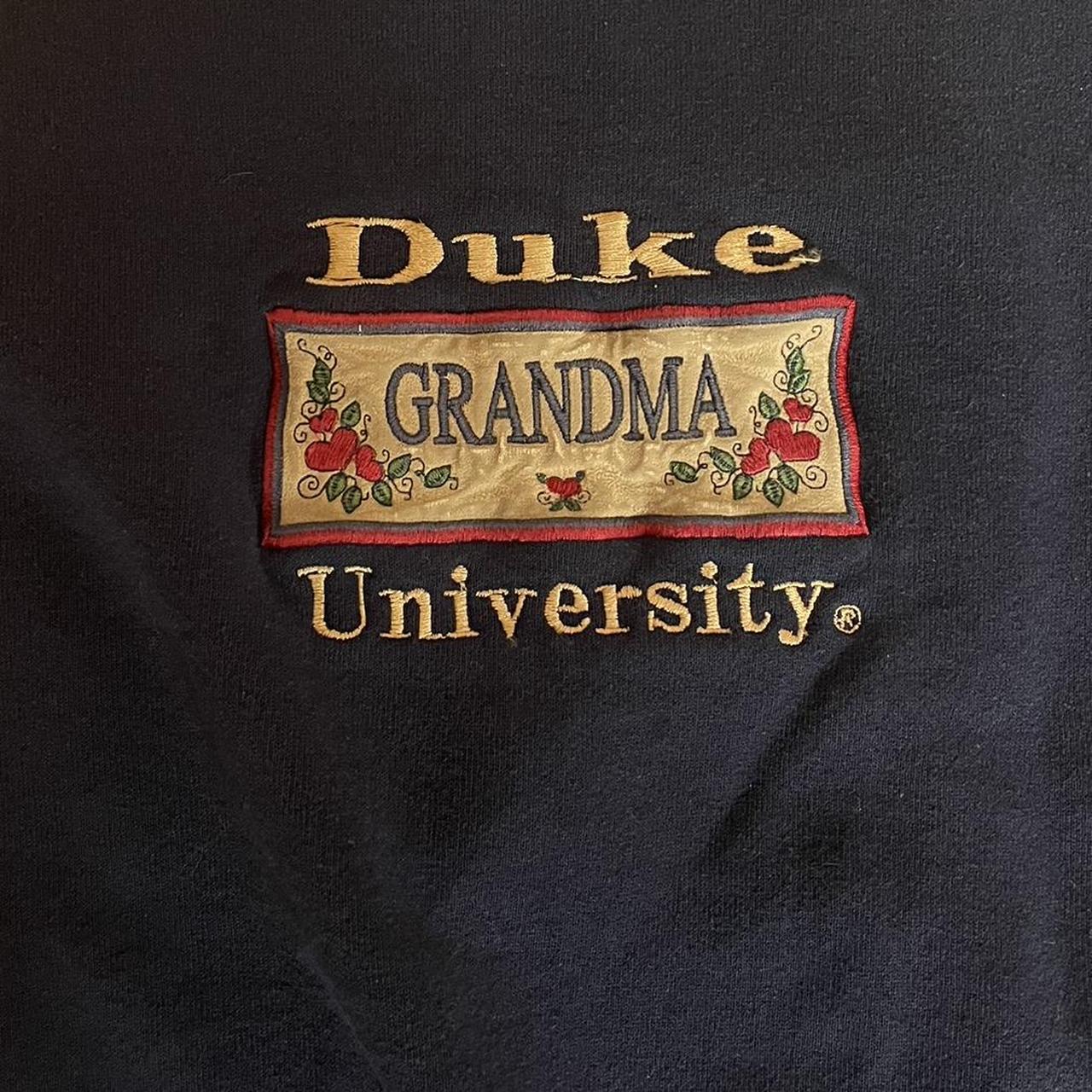 Duke Women's Navy Sweatshirt (3)