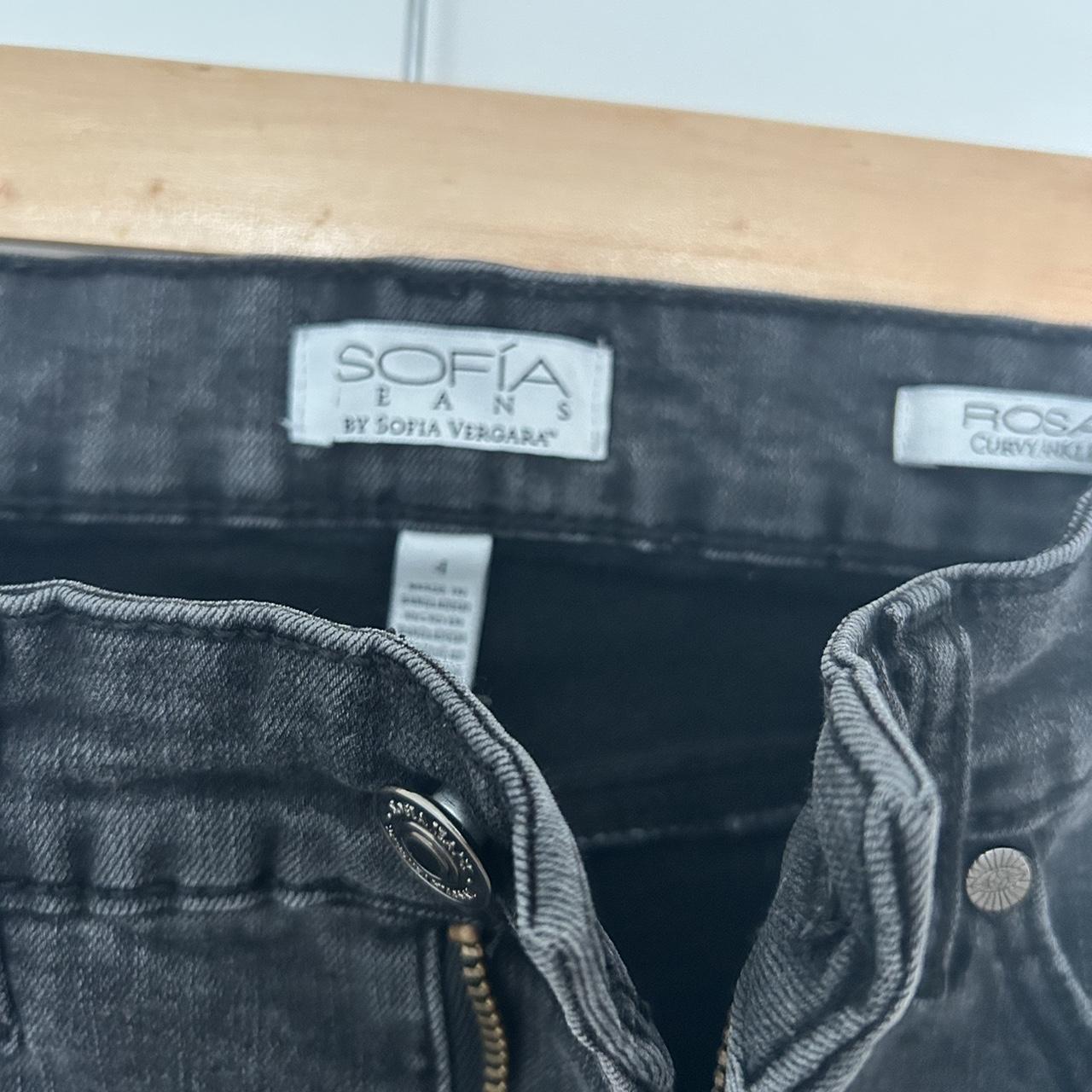 Size 4 black jeans could fit a 2! distressed at... Depop