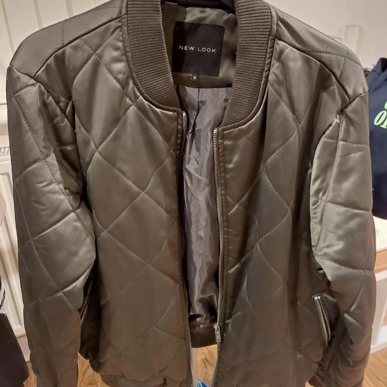 New Look Women's Khaki Jacket Depop