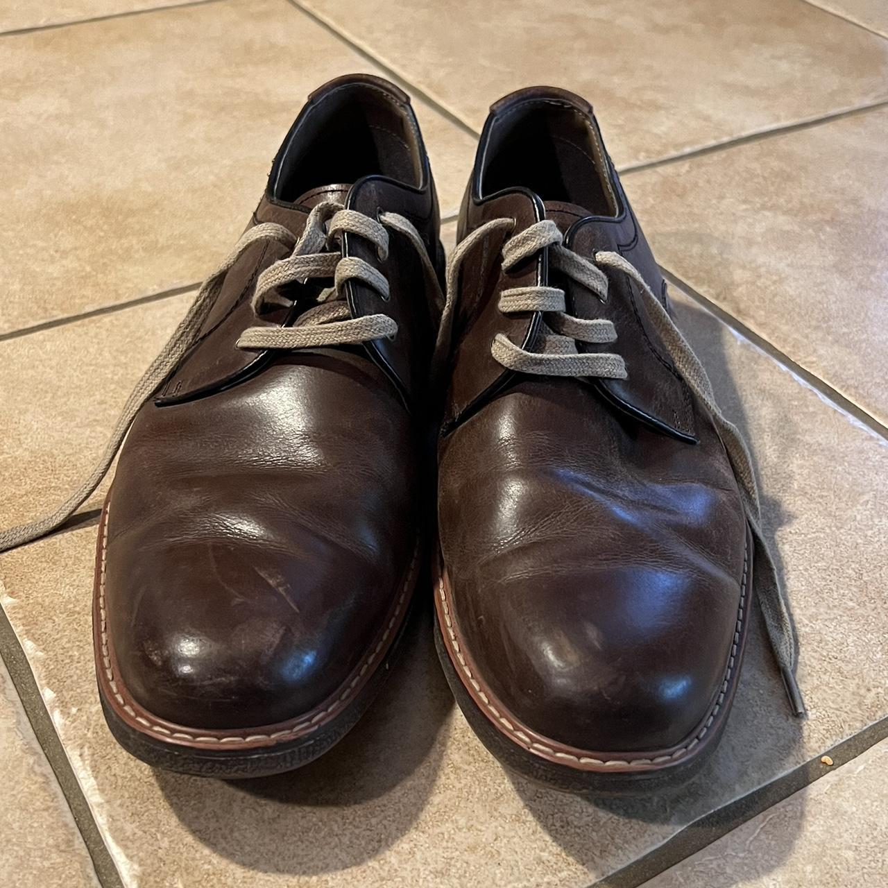 Men’s US 9.5 Dockers Leather upper, lightly worn... - Depop