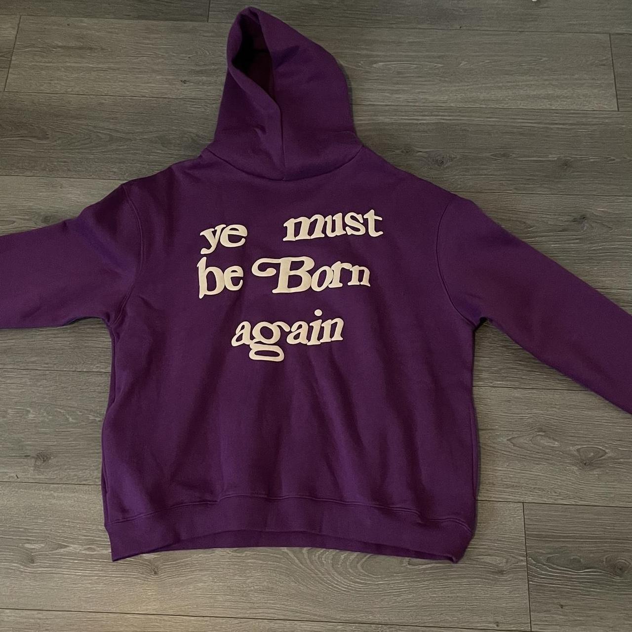 Cactus Hoodies Ye Must Be Born Again Hoodie Yellow Ye Must Be Born