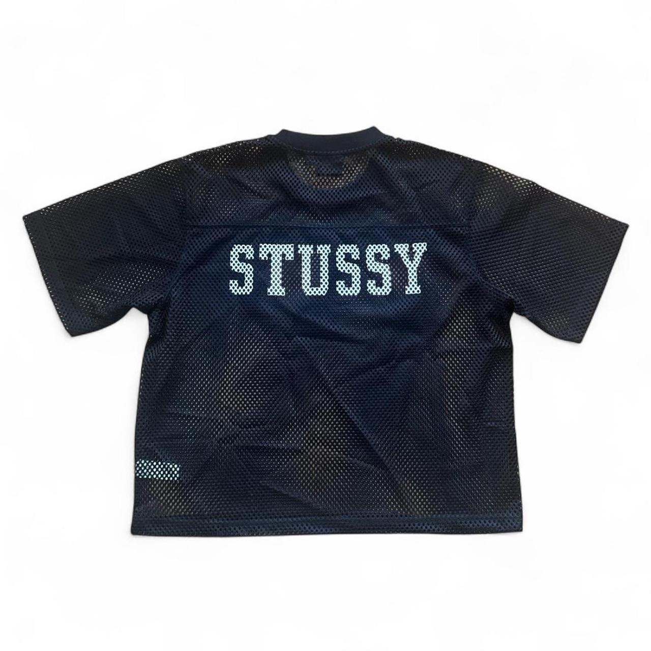 Stussy Sport Jersey Black Size LARGE Brand New | Depop