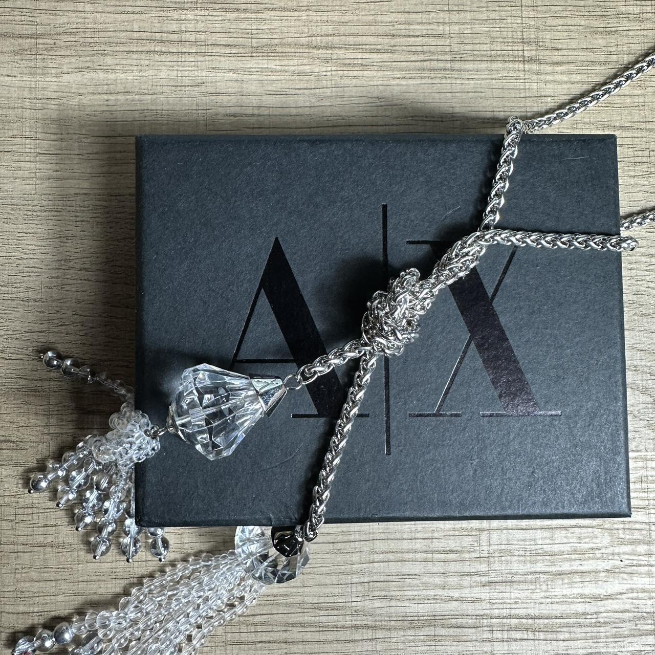 Armani Exchange brand necklace This long tassel Depop