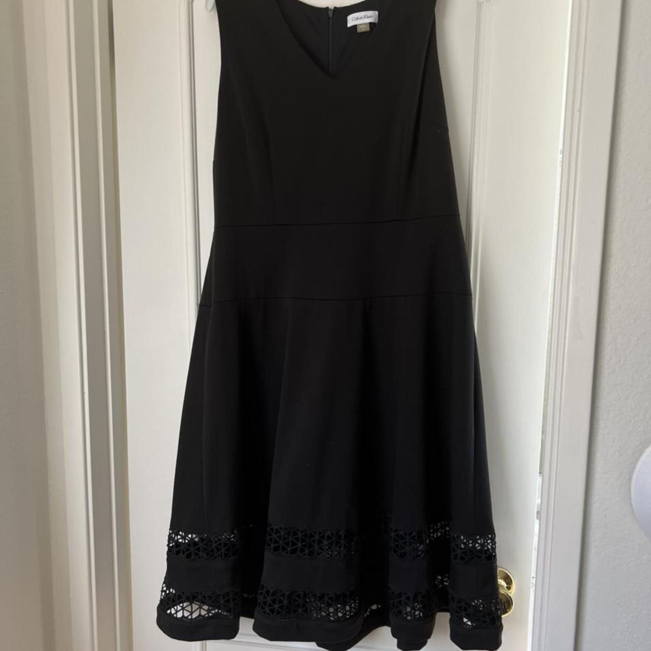 Calvin Klein Women's Black Dress | Depop