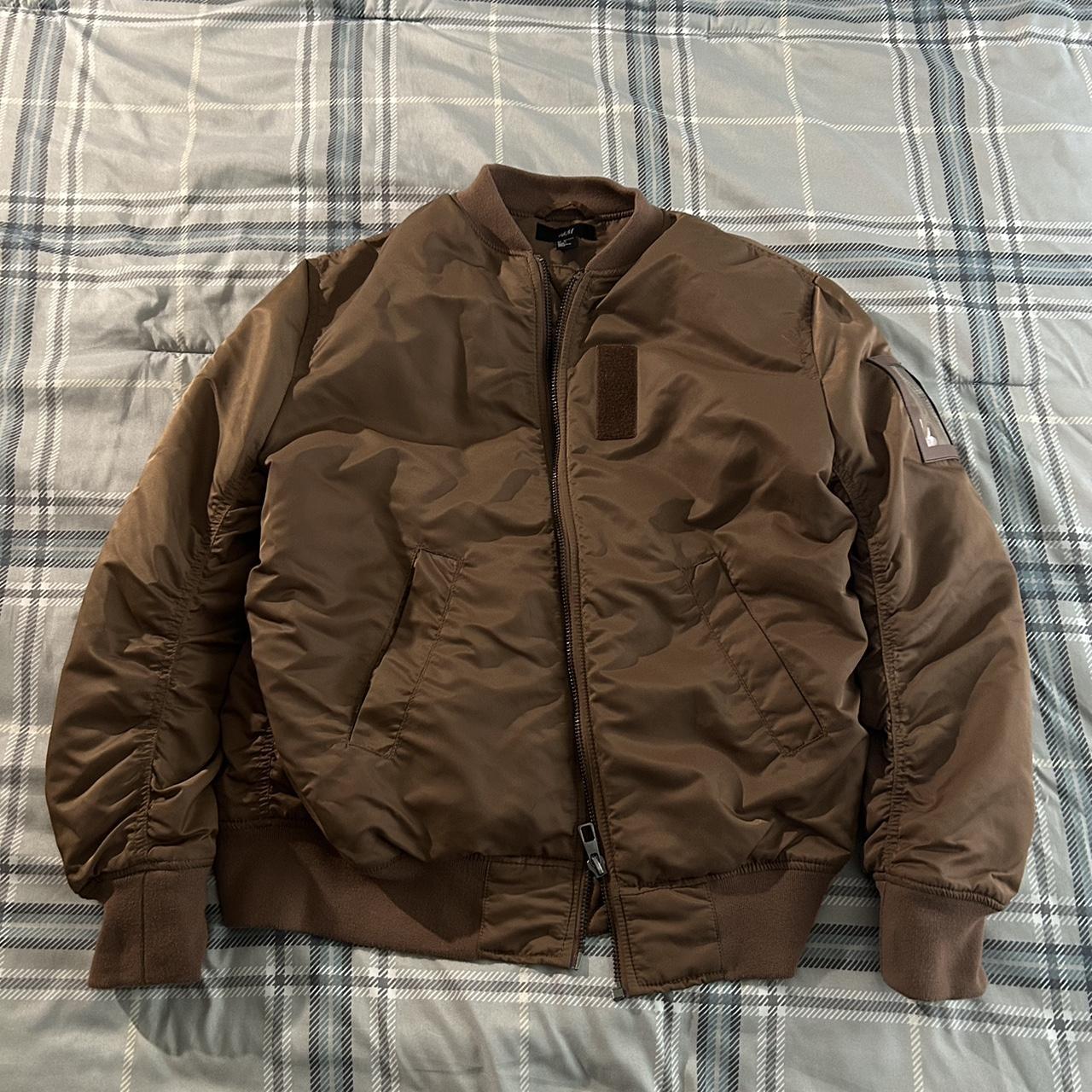 Men's Brown and Black Jacket | Depop