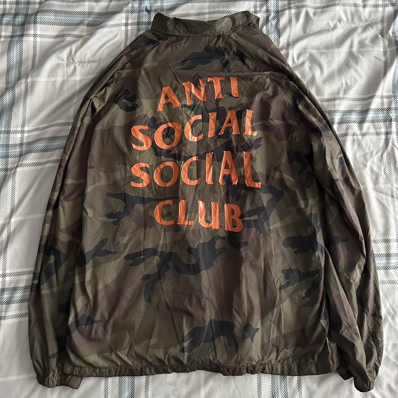 Anti Social Social Club Camo Front