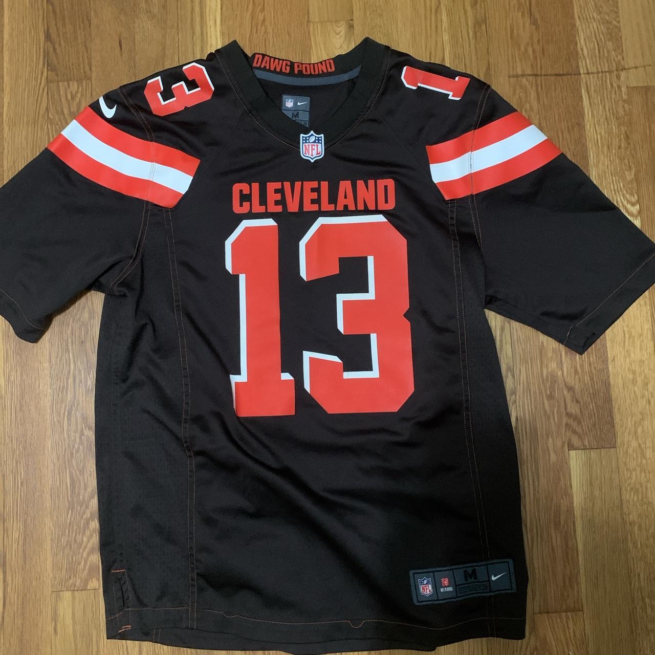 Boys XL Nike Browns Odell Beckham Jersey; Fits like - Depop