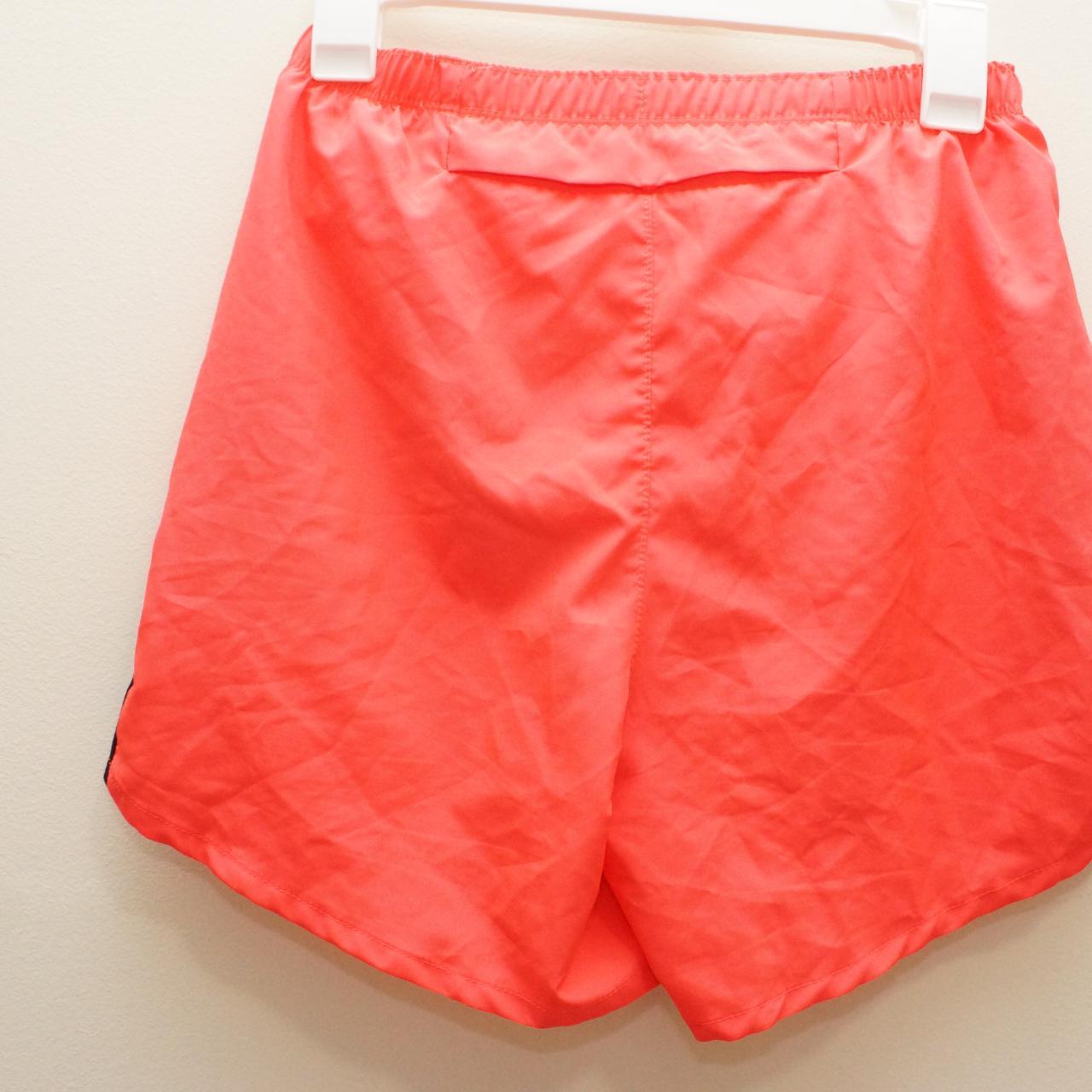 mens red jogging shorts