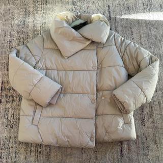 banana republic short puffer jacket