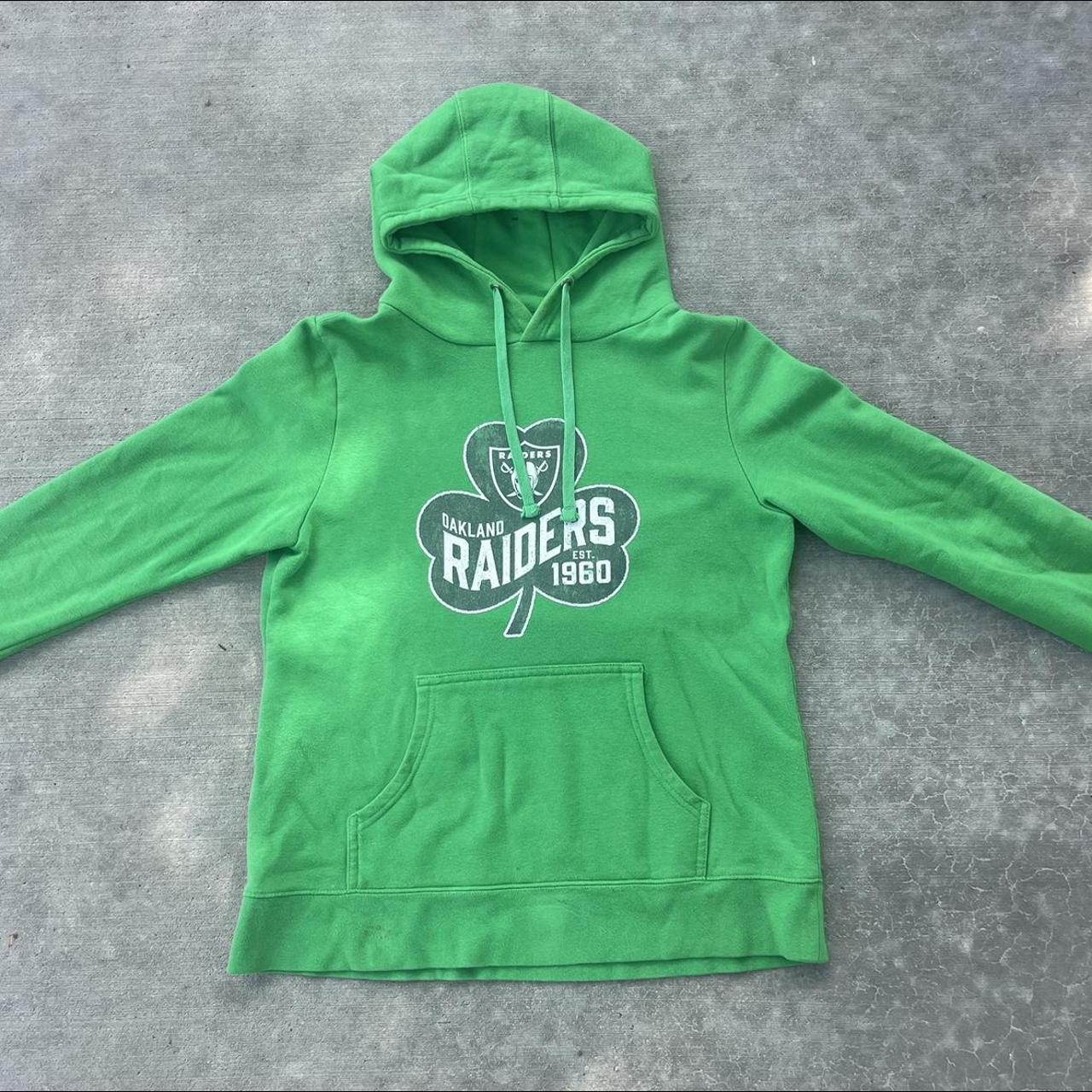 Green 2024 raiders hoodie